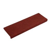 BOWEKAM Home Supplies - Alfombrillas autoadhesivas para escaleras, 30 unidades, color rojo, 65 x 21 x 4 cm