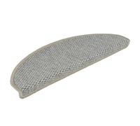 BOWEKAM Home Supplies - Alfombrillas autoadhesivas para escaleras, aspecto de sisal, 30 unidades, 65 x 21 x 4 cm, color verde claro