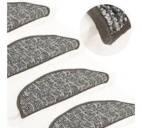 BOWEKAM Home Supplies - Peldaños para escaleras, 15 unidades, color antracita, 65 x 21 x 4 cm