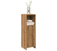 BOWEKAM Mueble de baño de roble artesanal, 30 x 30 x 95 cm, muebles de madera de ingeniería, juegos de muebles de baño