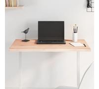 BOWEKAM Muebles, accesorios de mesa, tableros de mesa, 80 x 40 x 2 cm, madera maciza de roble sin tratar, borde vivo