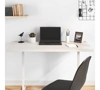 BOWEKAM Muebles, accesorios de muebles de oficina, piezas de escritorio y accesorios, escritorio blanco 110 x 55 x 2,5 cm, madera maciza de pino