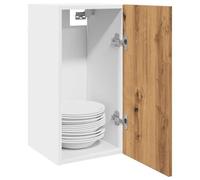 BOWEKAM Muebles, armarios y almacenamiento, armarios de cocina, armario colgante Lyon Artisan Oak 30 x 31 x 60 cm, madera de ingeniería