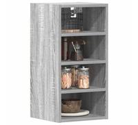 BOWEKAM Muebles, armarios y almacenamiento, armarios de cocina, armario colgante Riga Grey Sonoma, 30 x 29,5 x 60 cm, madera de ingeniería