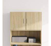 BOWEKAM Muebles, armarios y almacenamiento, bufés y aparadores, armario de pared de roble Sonoma, 70 x 42,5 x 40 cm, madera de ingeniería