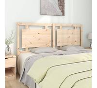 BOWEKAM Muebles, camas y accesorios, cabeceros y estribos, cabecero de cama de 165,5 x 4 x 100 cm, madera de pino maciza