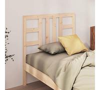 BOWEKAM Muebles, camas y accesorios, cabeceros y estribos, cabecero de cama de 81 x 4 x 100 cm, madera maciza de pino