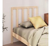 BOWEKAM Muebles, camas y accesorios, cabeceros y estribos, cabecero de cama de 96 x 4 x 100 cm, madera maciza de pino