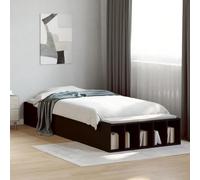 BOWEKAM Muebles, camas y accesorios, camas y marcos de cama, marco de cama sin colchón, negro, 90 x 190 cm, individual