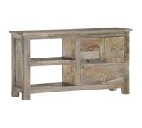 BOWEKAM Muebles, centros de entretenimiento y soportes de TV, mueble de TV de 100 x 30 x 55 cm, madera maciza de mango
