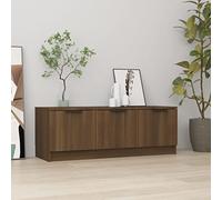 BOWEKAM Muebles, centros de entretenimiento y soportes de TV, mueble de TV de roble marrón, 102 x 35 x 36,5 cm, madera de ingeniería