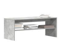 BOWEKAM Muebles, centros de entretenimiento y soportes de TV, mueble de TV gris hormigón, 100 x 40 x 40 cm, madera de ingeniería