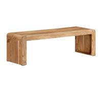 BOWEKAM Muebles, centros de entretenimiento y soportes de TV, soporte de TV de 110 x 33 x 33 cm, madera maciza de acacia