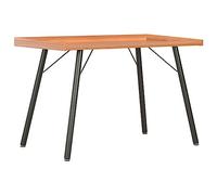 BOWEKAM Muebles, muebles de oficina, escritorios, escritorio marrón 90 x 50 x 79 cm