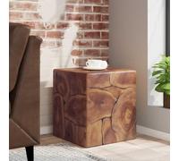 BOWEKAM Muebles, sillas, sillas plegables y taburetes, taburete de madera maciza de teca
