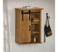 BOWEKAM Muebles y almacenamiento-armarios de cocina Halden con puerta corredera, 49 x 22,5 x 70 cm, pino