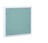 BOWEKAM Panel de acceso para el hogar y el jardín con marco de aluminio y cartón yeso, 200 x 200 mm, elección de muebles