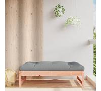 BOWEKAM Reposapiés de jardín de madera maciza Douglas de 120 x 80 cm