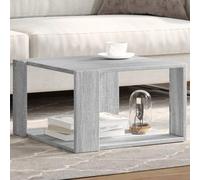 BOWEKAM Tables-Accent Meses-Mesas de centro-Mesa de centro Sonoma gris, 51,5 x 51,5 x 30 cm, madera de ingeniería