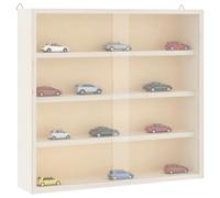 BOWEKAM Vitrina de pared con puertas para el hogar y el jardín, 40 x 8,5 x 37 cm, elección de muebles