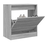 BOWEKAM Zapatero gris Sonoma 60 x 34 x 63,5 cm, madera de ingeniería