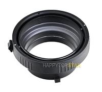 Bowens a Elinchrom Mount Speedring Adaptador de anillo de velocidad convertidor para luz estroboscópica flash de estudio