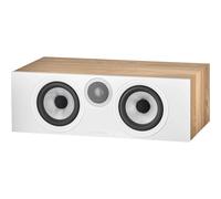 Bowers & Wilkins HTM6 S3 roble claro - Altavoz central, 2, 120 W, 8 ohm, 87 dB