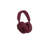 Bowers & Wilkins Px7 S2e Auriculares inalámbricos con Cancelación de Ruido, con Qualcomm aptX adaptativo y Carga rápida, 30 Horas de reproducción y Seis micrófonos Integrados, Roja rubí