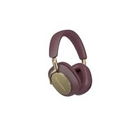 Bowers & Wilkins PX8 - Auriculares inalámbricos con cancelación de Ruido y Bluetooth 5.0 y Carga rápida, 30 Horas de reproducción de Alta resolución y micrófono Integrado, Color borgoña Real