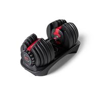 Bowflex SelectTech 552i macuerna 2-24 kg (1 mancuerna) Ajustables para Hogar, Adultos Unisex, Rojo, Negro, Gris, Talla Única