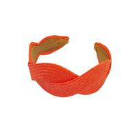 BOWINGBO Accesorios ligeros para el cabello para mujer, diademas versátiles trenzadas, diadema trenzada de rafia, hierba de rafia, banda ancha para el pelo, diadema para el cabello para mujer