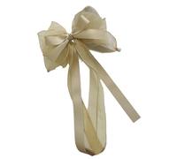 Bowknot Hair Barrettes - Fashion Women Hairpins, Long Tail Ribbon Hair Barrettes | Large Satin Bowknot Clip, Elegant Decorative Headwear Styling, Stylish Ĥair Accessories For Birthday Parties