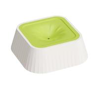 Bowl De Agua Antiderrames para Perros | 1100 ml Gran Capacidad Bebedero para Mascotas Sin,Bowl de Agua de Flujo Lento para Perros con Base Antideslizante | para Cachorros En Interiores Exteriores Via