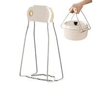 Bowl Gripper, Stainless Steel Plate Clip, 1.77x6.89 Inches Secure Kitchen Tool with Heatproof Handle, Plates Safely Lifter for Lifting Hot Dishes, Bowls, Steamers and Microwave Use
