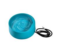 Bowl para Gatos con Calentador | Plato de Bebida Caliente Enchufable - Tazon con Calefactor | para Exterior Granja Corral Perrera Establo Aves de Corral Caballos Gallinero