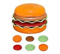 Bowl Plates, Burger Shape Bowl and Plate Set, Fun Serving Dish for Sauce and Appetizers, Creative Tableware for BBQ Condiment Dining Home Kitchen Party Adults Kids Use