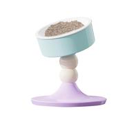 Bowl With Neck Guard Stand, Puppy Food Bowl, Cat and Dog Feeder, Kitten Feeding Bowl Rotatable Stand Dog, Cats With Neck Guard Feeder 18.3cm/7.2 Inches for Cats and Dogs