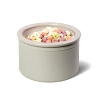 BOWLBOWL Cuencos elevados para gatos y perros, cuencos elevados de 6.5 pulgadas de ancho, aptos para bigotes, cuencos antivómitos para gatos de interior, cuenco para perros sin derrames, fabricado en