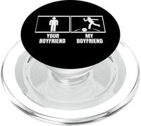 Bowler Tu Novio Mi Novio Novia Bolos Divertidos PopSockets PopGrip para MagSafe