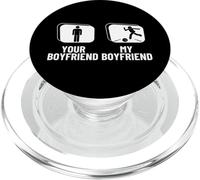 Bowler Tu Novio Mi Novio Novia Bolos Divertidos PopSockets PopGrip para MagSafe