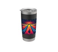 Bowling 80s Look Vaso térmico de acero inoxidable de doble pared