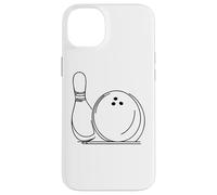 Bowling Ball and Pin Bowling Center Carcasa para iPhone 14 Plus