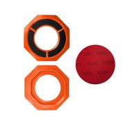 Bowling Ball Base, Sanding Pad Holder Equipment Stand, 6.0x6.0x1.2 Inch Support with Non-Slip, Training Kit for Home, Garage Décor, Entryway Accessories for Gym Basement Practice Maintenance Exercise