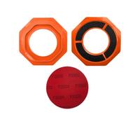 Bowling Ball Holder Sanding Pad Base Stand- Stable Non Slip Support Design, Hands Free Cleaning Maintenance Tool, Durable Practice Training Accessory Structure, Compact Storage Utility Base |