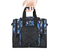 Bowling Carry Case, Single Ball Holder, Adjustable Strap, Cushioned Interior, Lightweight Sports Tote, Travel Organizer, Ideal for Men, Women, Casual League or Training Workshops