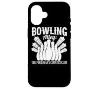 Bowling Funny - Bolera The Poor Mans Country Club Carcasa para iPhone 16