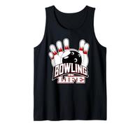 Bowling Is Life - Bolos Divertidos de Bolos Camiseta sin Mangas