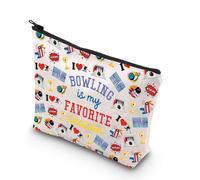 Bowling is My Favorite Season Makeup Bag Bowling Gift Bowling Lover Gift Game Day Sports Gift (Bowling is Bag UK)