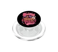 Bowling Place Happy Retro Groovy PopSockets PopGrip para MagSafe