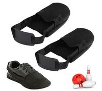 Bowling Shoe Slide - Bowling Shoe Cover | Shoes Cover | Adjustable Sole Slide Covers | Fits Most Men Women Elastic Band Creates Size Adaptations Bowler Accessories